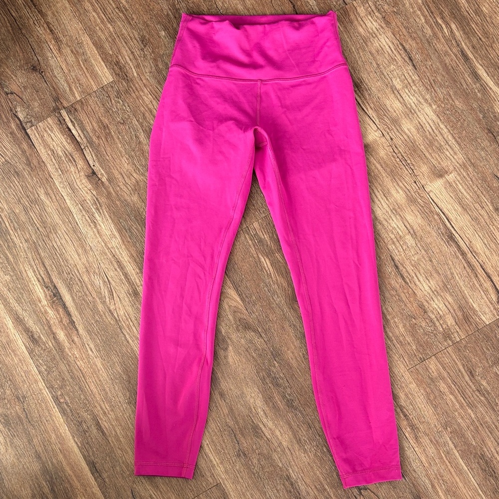 Lululemon Wunder train 25” ripened raspberry